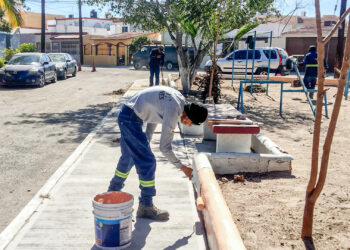 Servicios Públicos de La Paz atendió 10 parques en distintos puntos de la ciudad