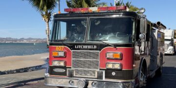 Refuerzan Bomberos de La Paz el parque vehicular con una unidad extintora