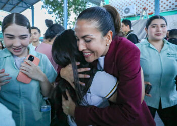 Refuerza Milena Quiroga mensaje “Amor por La Paz”, para erradicar violencias en el noviazgo