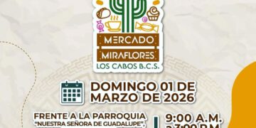 Invita Ayuntamiento de Los Cabos a disfrutar del “Mercado Miraflores”