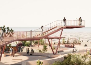 Inicia Ayuntamiento de La Paz construcción del parque en Colina de la Cruz