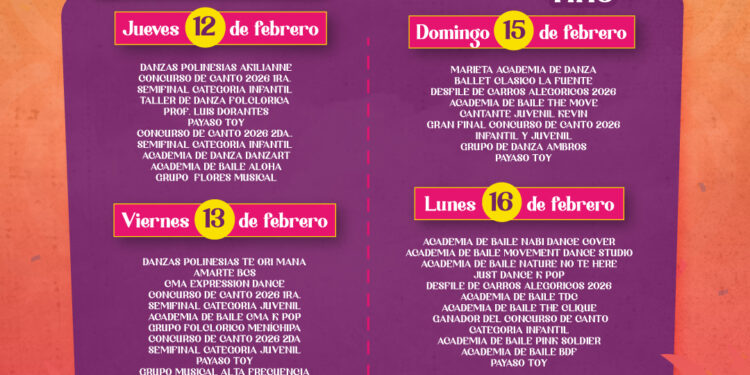 Presenta DIF Municipal cartelera familiar para el Carnaval La Paz 2026