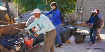 Realizan jornada de descacharrización en colonia Lomas del Sol, en Cabo San Lucas