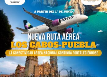 A partir de junio, Los Cabos tendrá vuelo directo a Puebla por Volaris