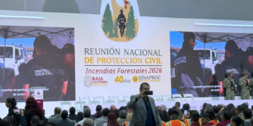Protección Civil Los Cabos participa en la Reunión Nacional Contra Incendios Forestales 2026