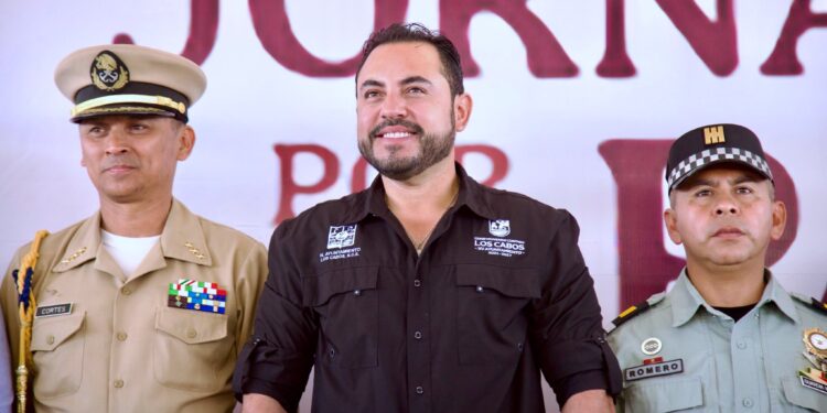 Encabeza Christian Agúndez inicio de “Jornadas por la Paz” en Cabo San Lucas