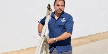 Encabeza Christian Agúndez rehabilitación de parque y unidad deportiva en la colonia Jacarandas