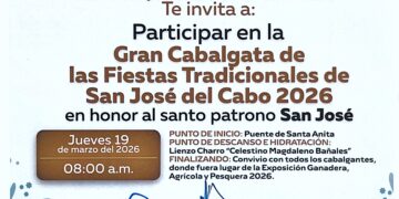 Invitan a la Gran Cabalgata de San José del Cabo y elección de la Reina de los Cabalgantes 2026