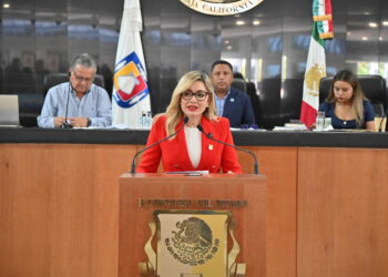 Impulsa Karina Olivas cumplimiento de la “Ley Silla” en BCS; Congreso exige inspecciones para proteger la salud laboral