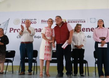 Presidenta Claudia Sheinbaum y gobernador Víctor Manuel Castro reafirman compromiso con el bienestar y el desarrollo de Comondú
