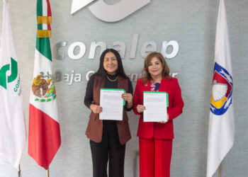 Firman ISJ y CONALEP convenio para impulsar programas juveniles