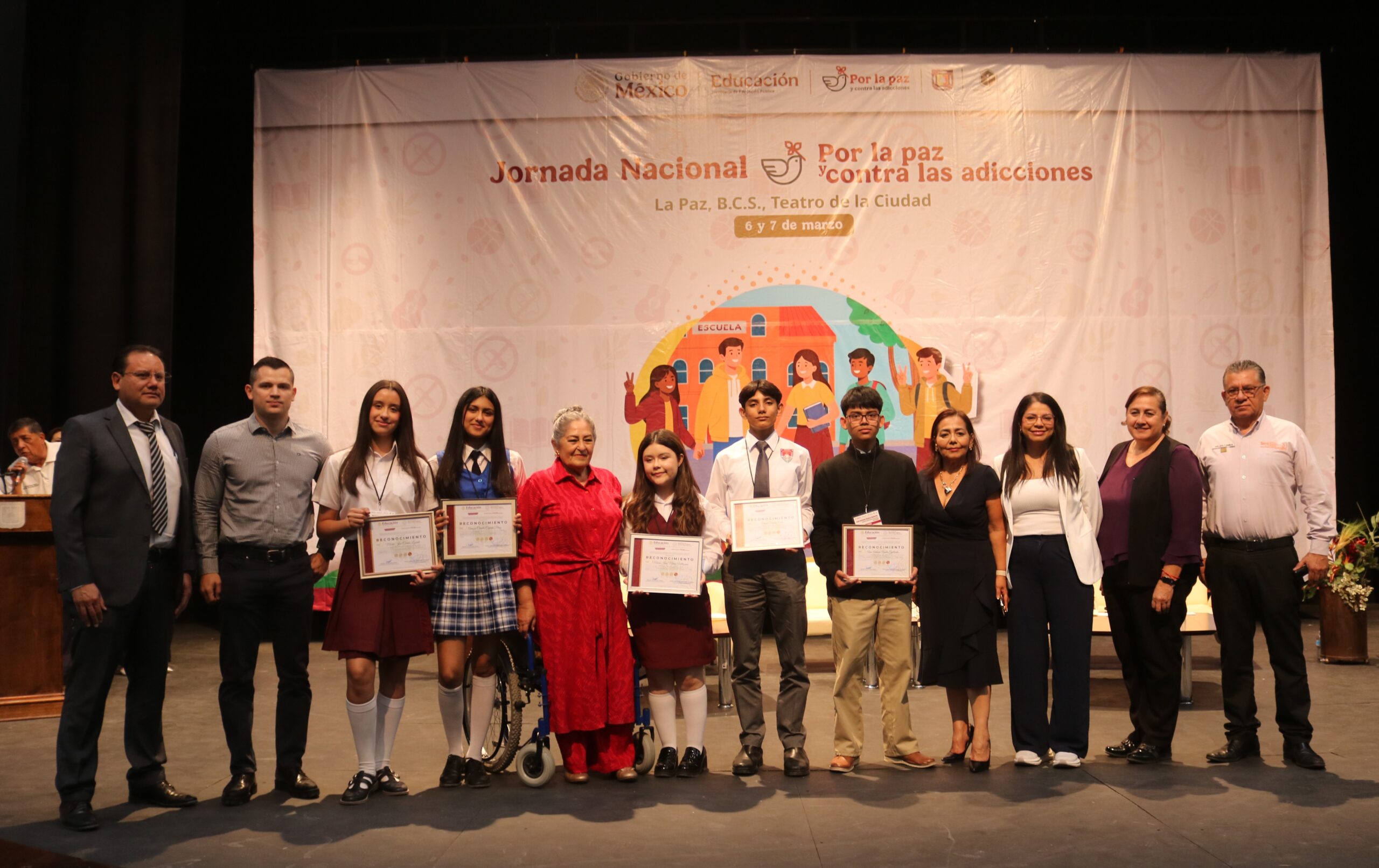 Concluyen Foros Juveniles por la Paz y contra las Adicciones en BCS