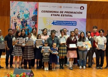 Reconoce gobierno de BCS a ganadores de la etapa estatal del Concurso Nacional de Dibujo y Pintura Infantil y Juvenil 