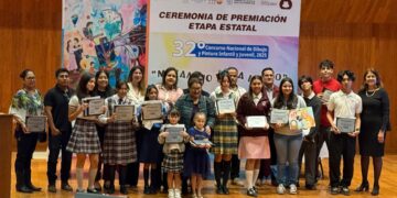 Reconoce gobierno de BCS a ganadores de la etapa estatal del Concurso Nacional de Dibujo y Pintura Infantil y Juvenil 