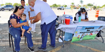 Realizará Salud estatal jornada dominical de vacunación contra sarampión en Los Cabos