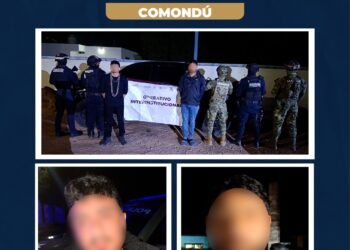 DETIENE MESA ESTATAL DE SEGURIDAD A OBJETIVO PRIORITARIO DURANTE OPERATIVO DESPLEGADO EN COMONDÚ