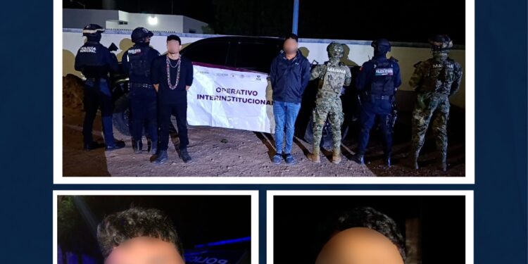 DETIENE MESA ESTATAL DE SEGURIDAD A OBJETIVO PRIORITARIO DURANTE OPERATIVO DESPLEGADO EN COMONDÚ