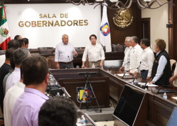 Analizan Gobernador de BCS y titular de Educación federal acciones para fortalecer educación media superior y superior