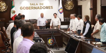 Analizan Gobernador de BCS y titular de Educación federal acciones para fortalecer educación media superior y superior