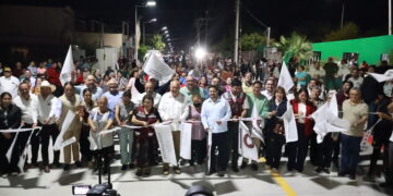 Entrega Gobernador obras y espacios públicos en beneficio de familias de Villas de Guadalupe en La Paz
