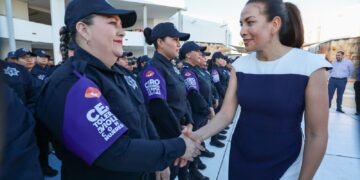 Milena Quiroga da resultados en seguridad: La Paz tiene la policía mejor pagada y preparada de BCS, está entre las más remuneradas del país 