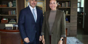 En La Paz sí trabajamos por la seguridad: Milena Quiroga se reúne con Omar García Harfuch