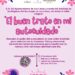 Invitan a participar en el taller “El buen trato en mi autocuidado”, dirigido a mujeres de Los Cabos