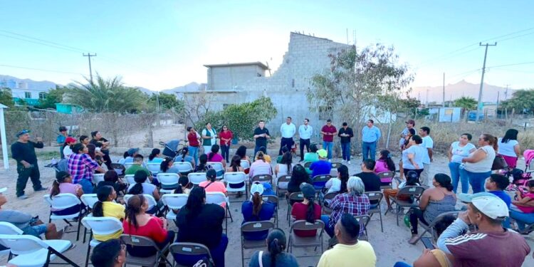Invertirá Ayuntamiento de Los Cabos más de $2 millones de pesos en electrificación para colonia La Ballena