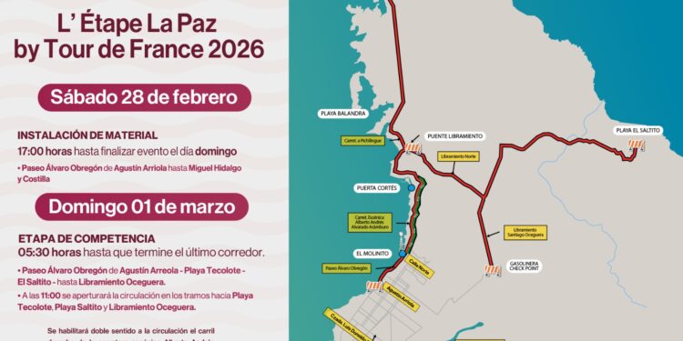 Anuncian cierre total a la circulación en calles del malecón y playas cercanas