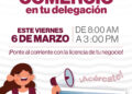 Invita Ayuntamiento de La Paz a la Jornada “Comercio en tu Delegación” en Los Barriles