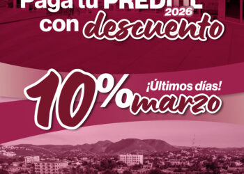 Últimos días del programa de descuentos para pago de Predial 2026