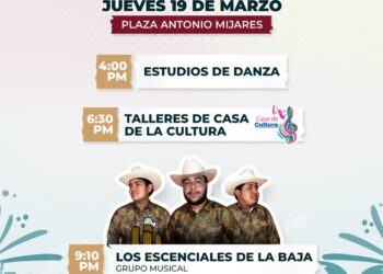 Pandora encabezará agenda cultural en la plaza Antonio Mijares durante Fiestas Tradicionales San José del Cabo 2026