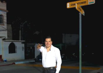 Avanza el programa Transformación Vial con acciones de mejoramiento urbano en la colonia 4 de Marzo