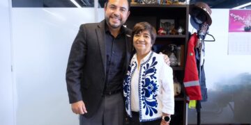 Productiva jornada de trabajo del alcalde Christian Agúndez con autoridades federales en beneficio de las familias cabeñas