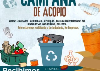 Invitan a campaña de reciclaje este 24 de abril en San José del Cabo