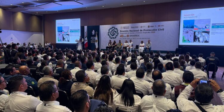 Participa el diputado Erick Ivan Agundez en la Reunión Nacional de Protección Civil rumbo a la temporada de lluvias y ciclones tropicales 2026