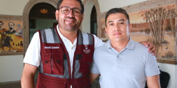 Cumple Ayuntamiento de Los Cabos con apoyo para construir techumbre en escuela Fernando Burgoin 