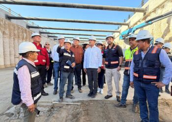 Supervisan avances de Glorieta de las Mujeres Libres de BCS en San José del Cabo