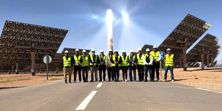 Participa BCS en visita técnica a centrales termosolares en España 