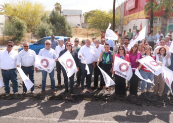 Encabeza VMCC inicio de trabajos en bulevar Forjadores en beneficio de la movilidad en La Paz