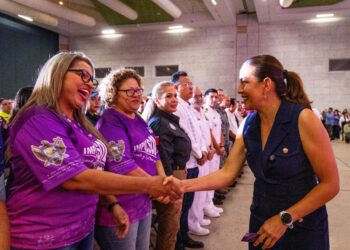 Milena Quiroga destaca resultados en seguridad en La Paz y alinea su estrategia con Claudia Sheinbaum