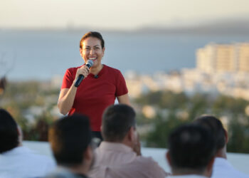 En La Paz sí se gobierna escuchando a las personas; Milena Quiroga encabezó el Día del Pueblo en Colina de la Cruz
