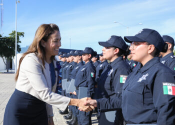 La Paz se mantiene 15 puntos por debajo del promedio nacional de inseguridad; Milena Quiroga refuerza coordinación con Claudia Sheinbaum