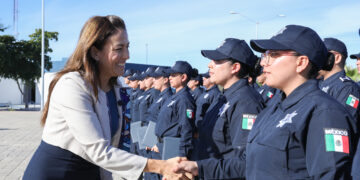 La Paz se mantiene 15 puntos por debajo del promedio nacional de inseguridad; Milena Quiroga refuerza coordinación con Claudia Sheinbaum