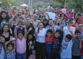Fortalece Milena Quiroga espacios para la niñez con rehabilitación de parque en Lagunitas