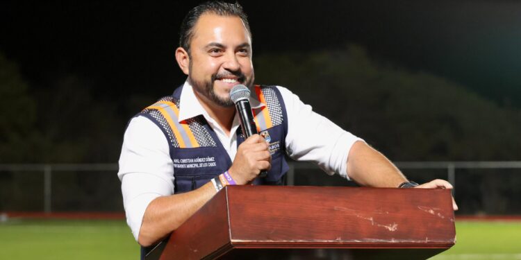 Impulsa Christian Agúndez la transformación urbana de Los Cabos con infraestructura y espacios públicos recuperados