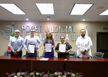 Firman SEDIF y Tribunal Superior de Justicia convenio para modernizar gestión de expedientes