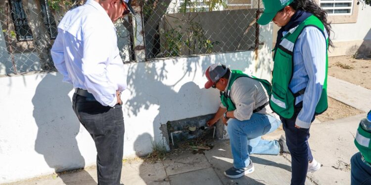 En Valle del Mezquite sí llega el agua; OOMSAPAS detecta irregularidades que afectan la presión