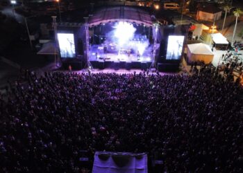 Con más de 2 mil personas arranca la fiesta del rock en La Paz; Milena Quiroga reafirma impulso a actividades para todos los sectores 