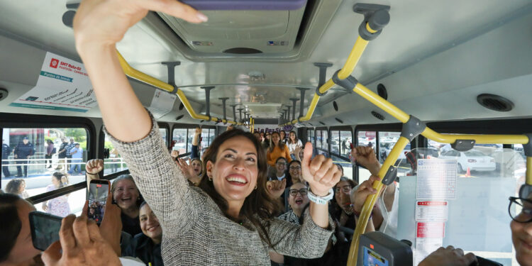 Tiburón Urbano es un referente de modernización y movilidad en BCS: Milena Quiroga 